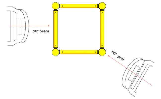 H Safety Barrier Warehouse flexible anti-collision system  FS-2023A