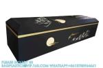 Japanese Burial Supplies Hand-Carved Foldable Wooden Casket Coffin Funeral