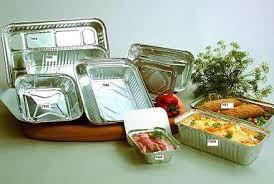 China Non - Toxic Aluminium Food Containers With Lids Hotel Disposable Lunch Box wholesale