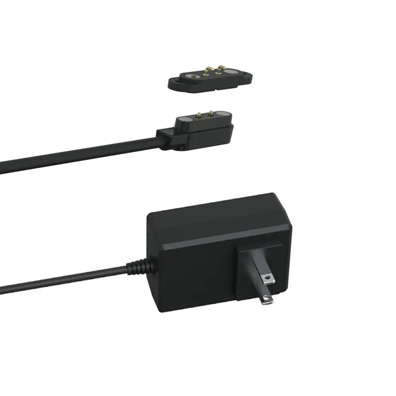 Fast charging 2 pin smart watch cable magnetic mating adapter charging cable smart wearable 2.8 mm male female pogo pin connector