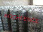 Low Carbon Steel Hog Wire Fence Panels , 8 Ft Field Fence Wiht 1''-4'' Aperture