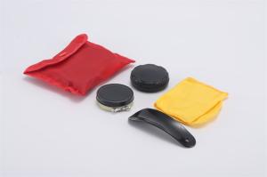 China men's luxury leather shoe polish kit Shine Cleaning Footwear Care Set Nylon Bag wholesale