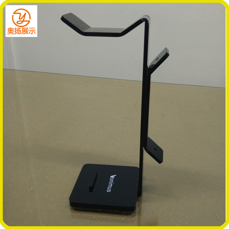 Popular customized acrylic earphone display headphone display stand