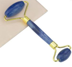 China Blue Jade Stone Rollers for Anti Puffiness wholesale