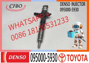 China Denso Diesel Injector 095000-5931 095000-5930 23670-09060 for Toyota HILUX III 2.5 D4D HIACE IV 23670-0L070 23670-0L010 wholesale