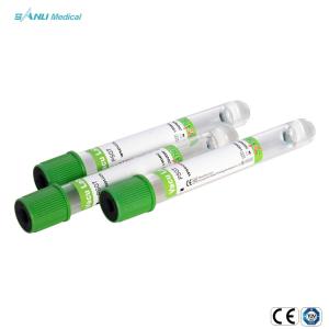 China Lithium Heparin Gel Vacuum Blood Collection Tubes safety closure wholesale