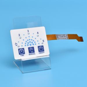 China EBG180 Membrane Switch Keyboard , Film Overlay Custom Membrane Keypad wholesale