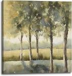 Forest Canvas Wall Art Printed Landscape Oil Painting For Modern Home Decoration