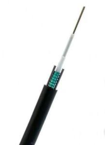 China 4 Core Overhead Fiber Optic Cable Outdoor GYXTW-4B1.3 Single Mode wholesale