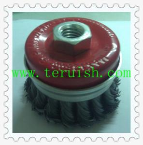 China Twist Knotted Screw &amp; Cup Wire Wheel Brushes TRT10 wholesale