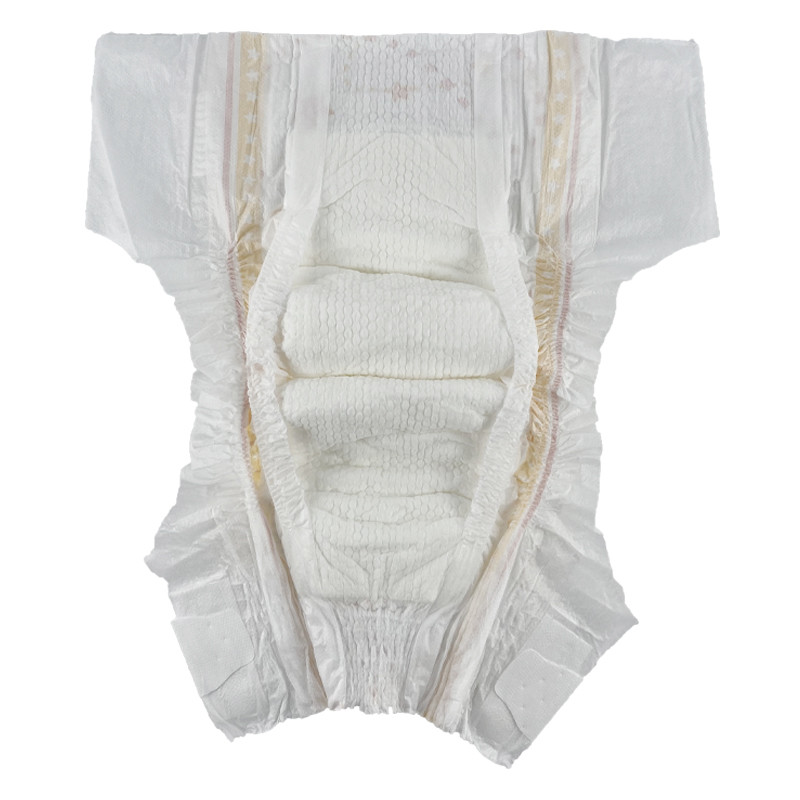 Color Printed Nonwoven Disposable Baby Diaper Pants With Clothlike Backsheet