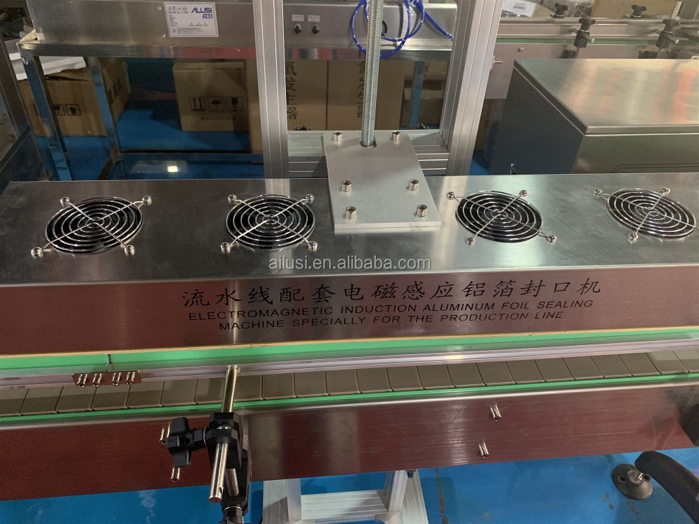Electromagnetic Induction Heater Water Bottle Honey Jar Cap Sealing Machine