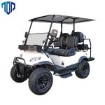 4 Passengers Customized Color Electric Golf Car Maximum Speed 45Km/h
