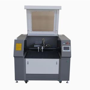 China CO2 Fiber Laser Engraving Cutting Machine 40W 60W 80W 2 In 1 CW3000 wholesale