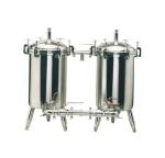 Manufacturing Plant Food Sanitary Stainless Steel Dairy Milk Filter Duplex