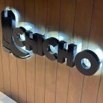 Snow Logo Wall Sign Metal 3D Stainless Steel LED Backlit Letter Signboard for