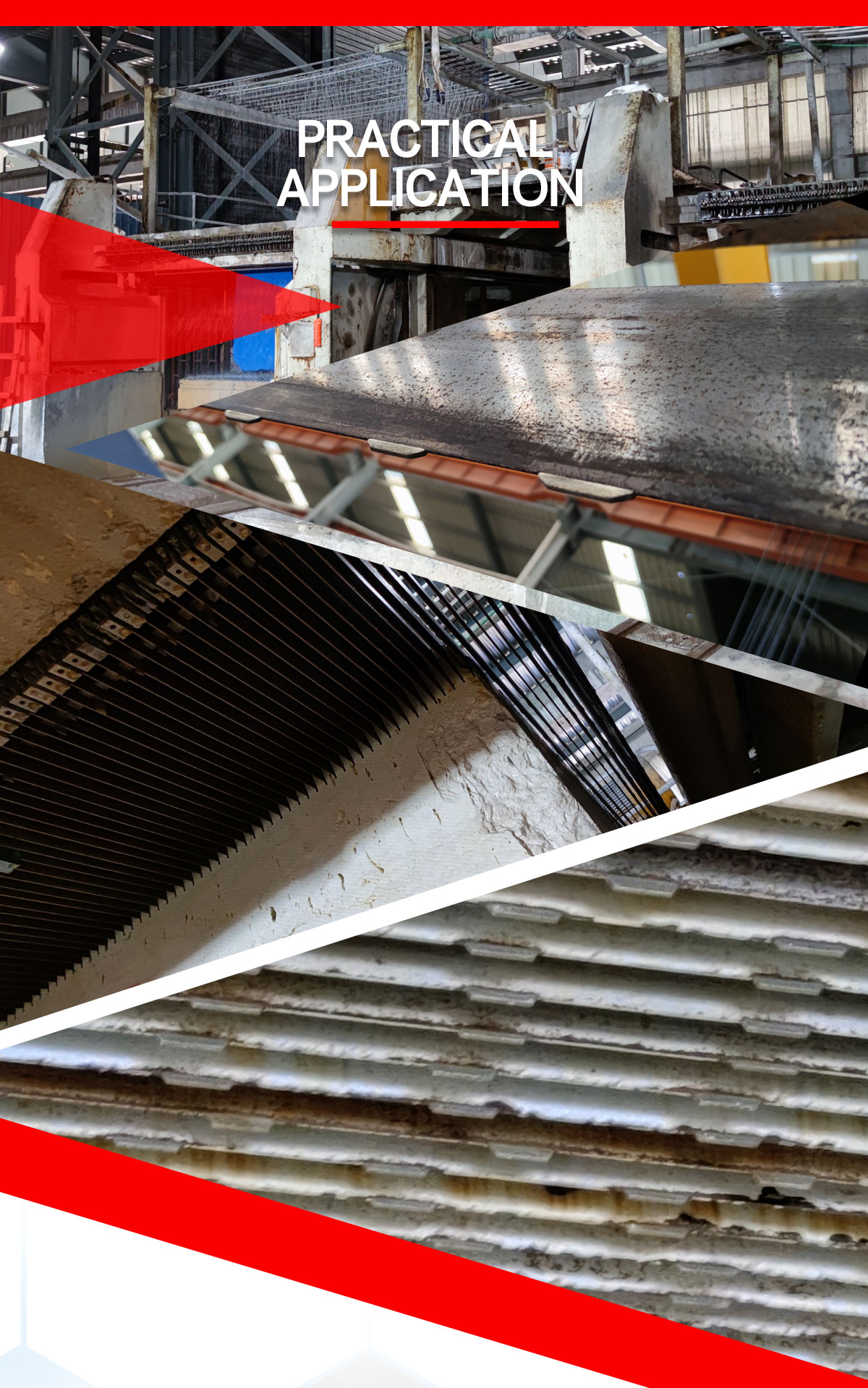 Customized Support OEM Diamond Gang Saw Segment for Flat Shape Marble Cutting