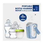 Night Feeding Portable Travel Bottle Warmer Keeper PU leather USB For Breastmilk