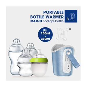 China Night Feeding Portable Travel Bottle Warmer Keeper PU leather USB For Breastmilk wholesale