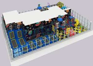 China Commercial Bounce Indoor Trampoline Park Battle Beam Dodge Ball wholesale