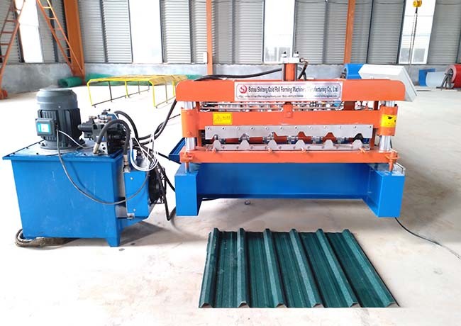 full automatic roof galvanized iron sheet metal roll forming machines