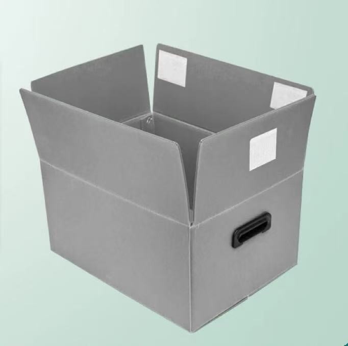 Plastic Corrugated Box Recyclable And Reusable PP Hollow Sheet Container