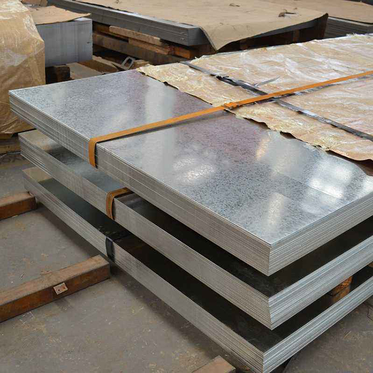 ISO9001 Hot Dipped Galvanized Steel Sheet 1mm 2mm 3mm Thickness For Industry