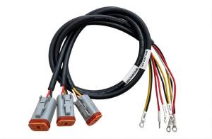 China PA Nylon Bellows Automotive Wiring Harness 150℃ Black High Temperature Resistant wholesale
