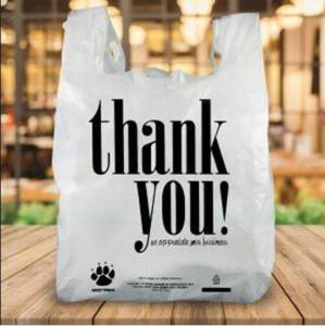 China Clothing Packaging FDA PLA Plastic Biodegradable Shopping Bags wholesale