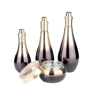 China 55ml 100ml 150ml Cosmetic Packaging Bottle skin care spray with Water Droplet Shape wholesale