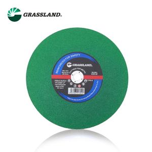 China MPA Metal 355mm 14 Inch Resin Green Cutting Disc wholesale