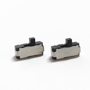 China Miniature Bent Feet 6 Pin On Off DPDT Slide Switch on sale