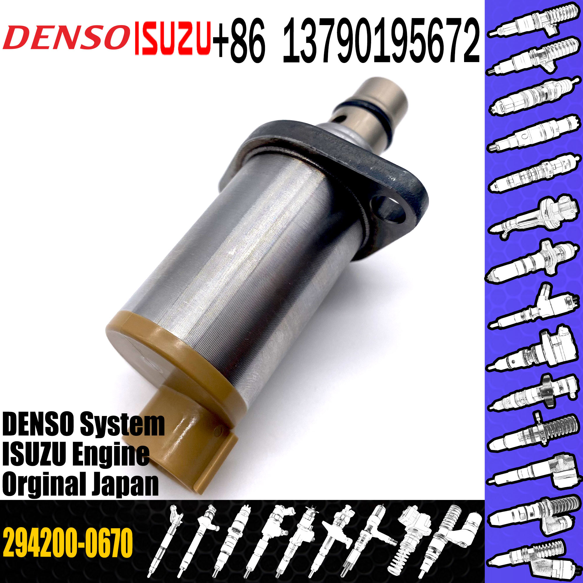 DENSO New Suction Injector Control Valve 294200-0660 294200-0670
