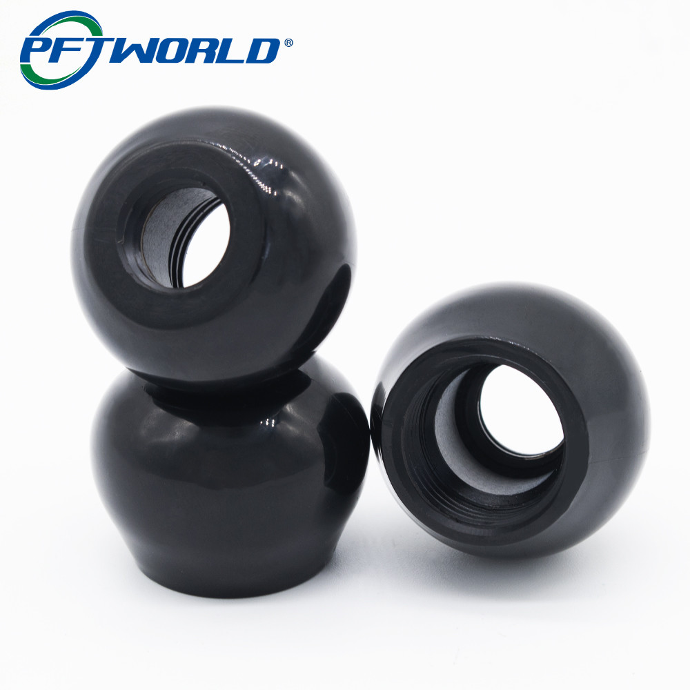 Pom Cnc Turning Service Parts Precision Plastic Fabrication Electroplating
