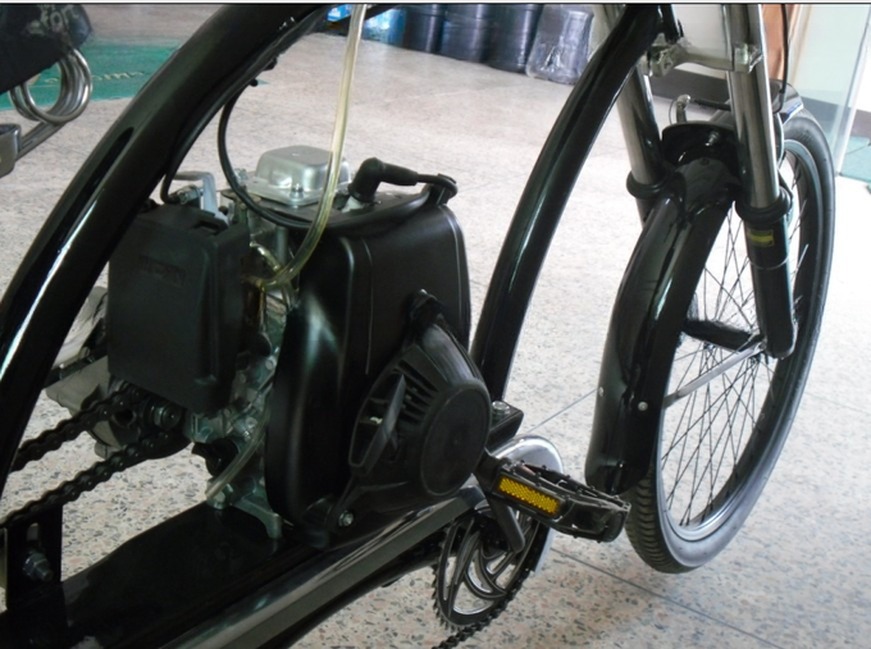 South of American 50CC 4 Stroke Gas Engine Motor Bicycle with Suspension Fork