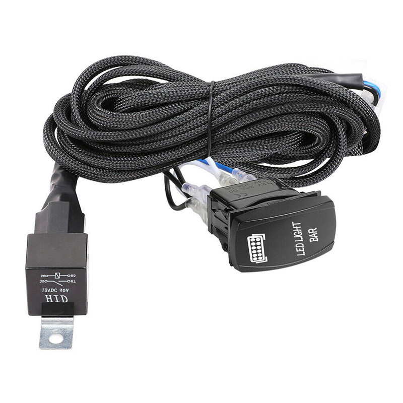 Wiring Loom for LED light bar 72W/120W/180W/240W/360W