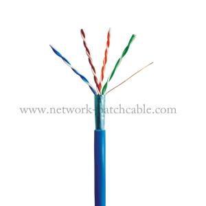China Single Jacket Outdoor 4P Cat5e FTP Cable Computer Around Cable wholesale