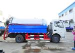 Vacuum Jetting Truck With High Pressure Jetting Pump and Vacuum Pump 5500Liters