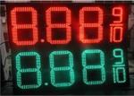 20'' Red / green color LED Gas Station Sign for Fuel advertising Petrol ,