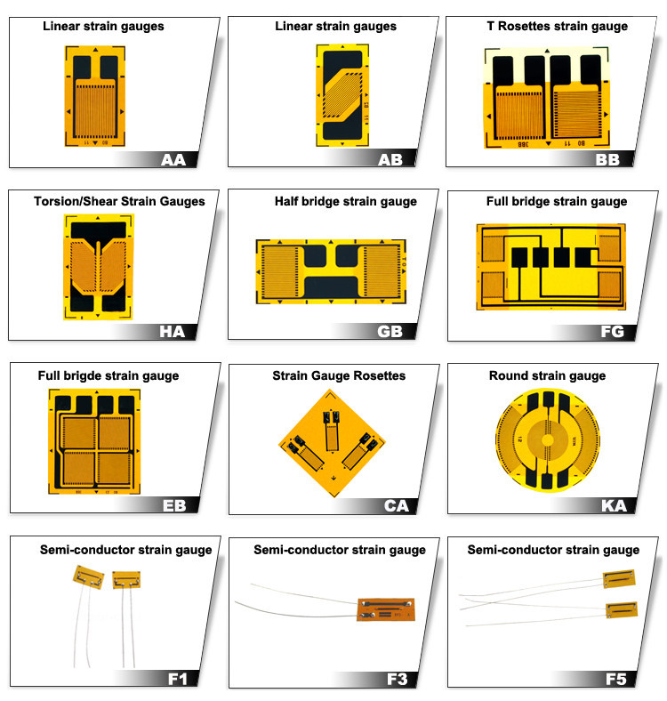 BF350-FB weight sensor Dual Parallel Grid Strain Gauges