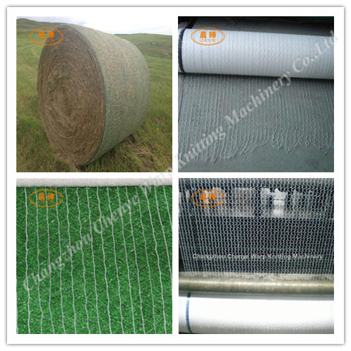 High Performance 300-400 Kg / Day Plastic Netting Machine For Double Needle Bars