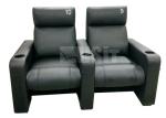 2 Seater Leather Electric Recliner Sofa Premium Genuine Leather Material