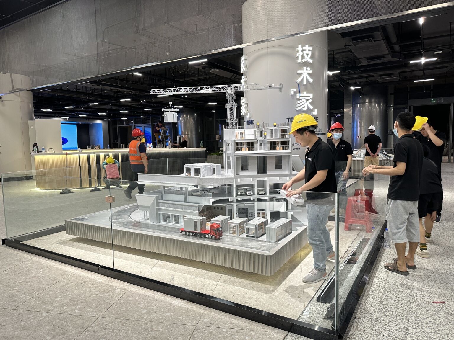 Airport Design 3D Scale Model Maker Acrylic 1/500 ODM