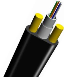China GYFXTY-FL Flat Span Outdoor FTTH Fiber Optic Cable For Conduit / Duct Installation wholesale