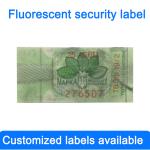 Customized Cigarette Tax Stamp Sticker With Holographic Security Design