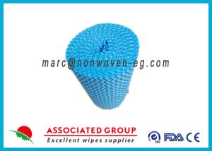 China Biodegradable All Natural Cleaning Wipes , Disposable Mop Wipes 100% Rayon wholesale
