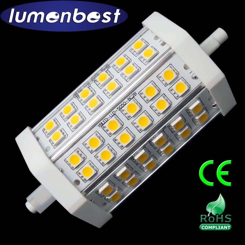 China R7S LED R7S BULB 36SMD(5050)Aluminum+Plastic 7W 118mm(118mm*54mm) wholesale