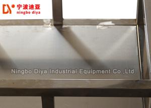 China Large Load Stainless Steel Rolling Cart , Super Strong Stainless Steel Trolley wholesale