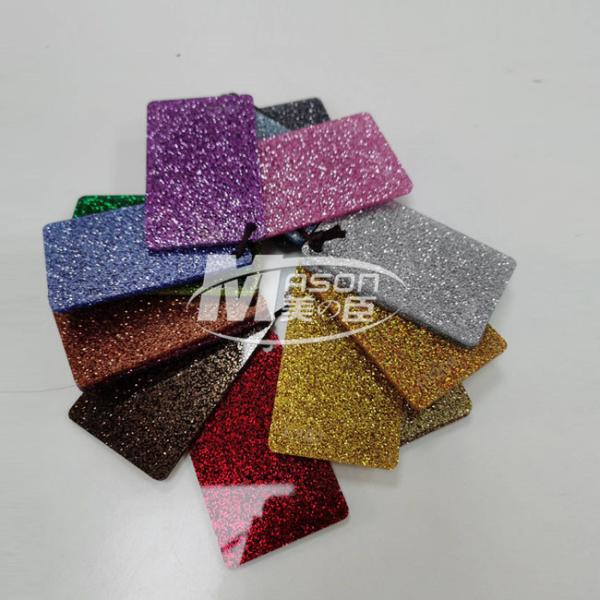 3-5mm 1040x1850mm Color Transparent Plexi Glass Sheet Glitter Acrylic Sheet