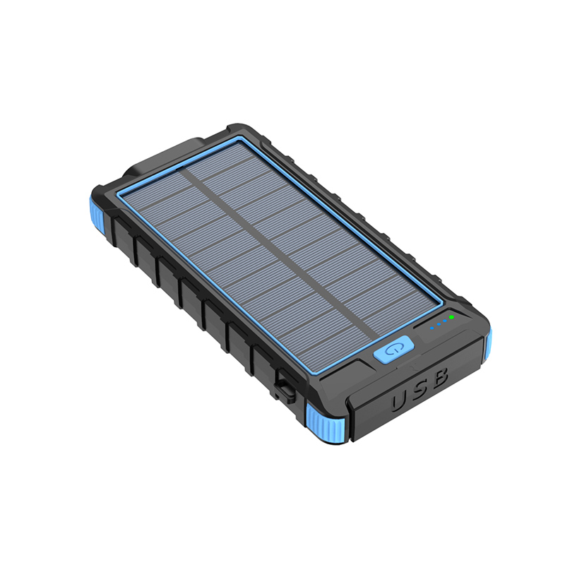 ABS Compass Solar Power Bank 10000mAh for Outdoor Charging and Emergency Situations